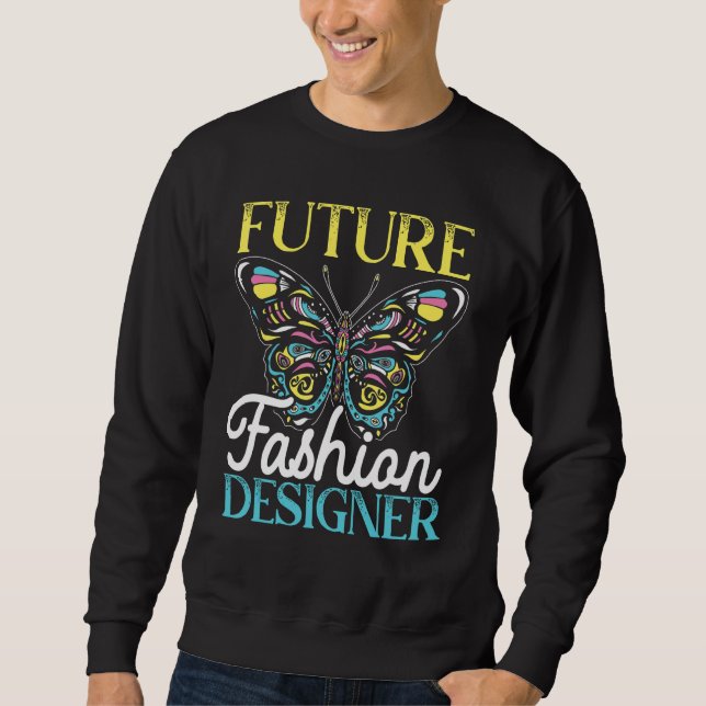 Moletom Futuro Designer de Moda Design de Moda (Frente)
