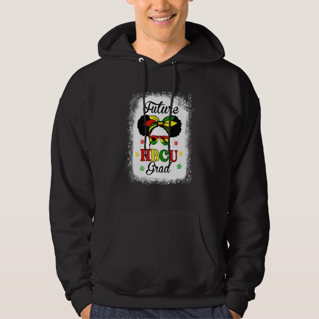 Moletom Futuro Hbcu Formando Crianças Meninas Negras Roupa (Frente)