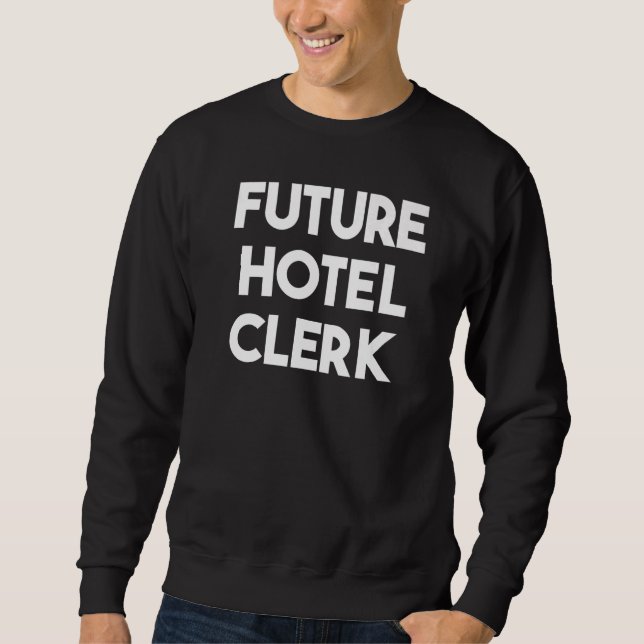 Moletom Futuro Hotel Clerk (Frente)