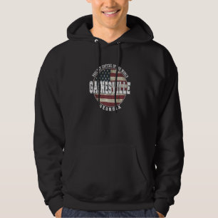 Moletom Gainesville Georgia Vintage - bandeira americana