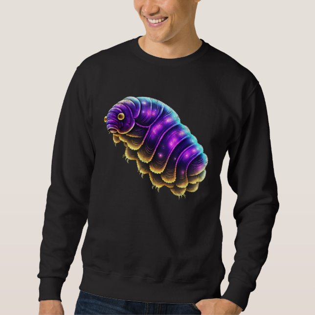Moletom Galactic tardigrade universe cosmos water bear vin (Frente)