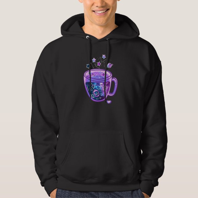 Moletom Galaxy Cup Vaporwave Japanesecup Of Galaxy Tea (Frente)
