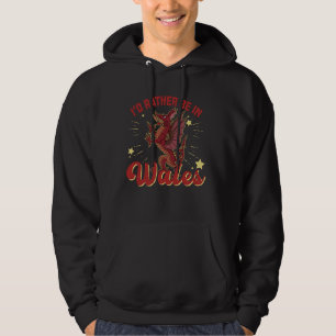 Moletom Galês vermelho cymru mirítico viajando para o sul