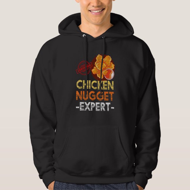 Moletom Galinha Nuggets Expert em Comida rápida Nugget (Frente)