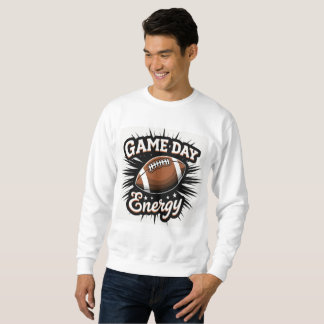 Moletom Game Day Energy Football Sweatshirt