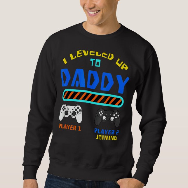 Moletom Gamer Pai Player Game Console I Levou Até Dadd (Frente)