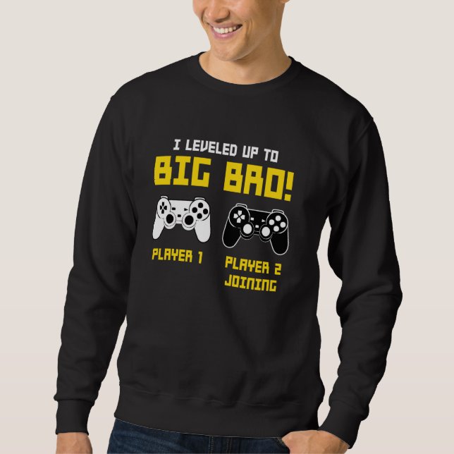 Moletom Gami de Controladora Gamer do Irmão de Anúncio Big (Frente)