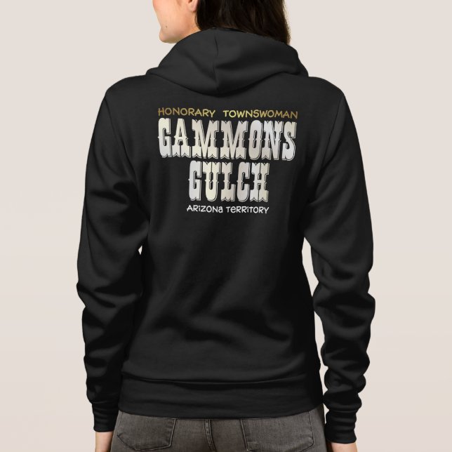 Moletom Gammons Gulch Movie Set Fleece Zip Hoodie (Verso)