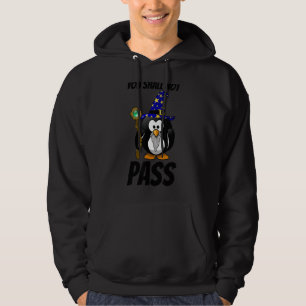 Moletom Ganduin Você Não Deve Passar Pinguin Nerd Animal F