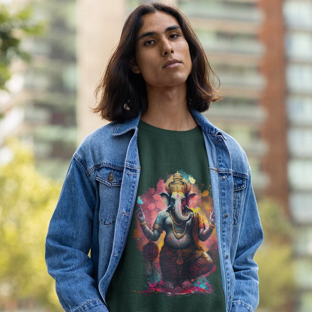 Moletom Ganesh Hindu Hoodie (Criador carregado)