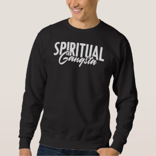 Moletom Gangsta espiritual Namaste Yoga Praticante Gangste
