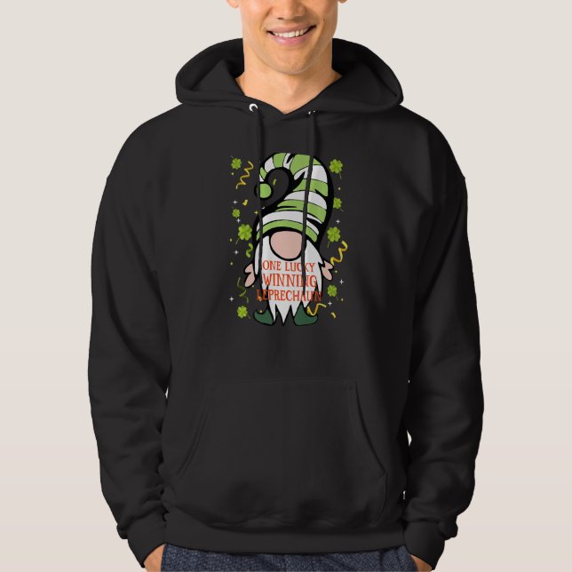 Moletom Ganhando Ruas Engraçadas Patrick S Day Lucky GnomF (Frente)