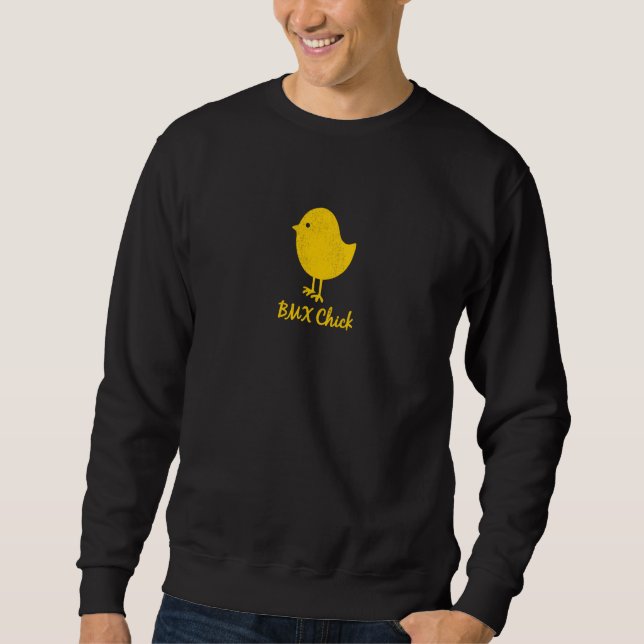 Moletom Garota de BMX Gráfica (Frente)