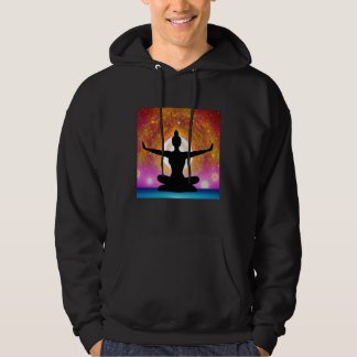 Moletom Garota de Ioga Mulher Saudação ao Sol Meditação Ch
