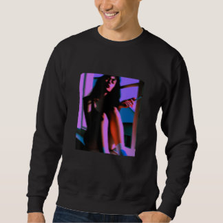 Moletom Garota Estética Vaporwave Synthwave Sonho ansiedad