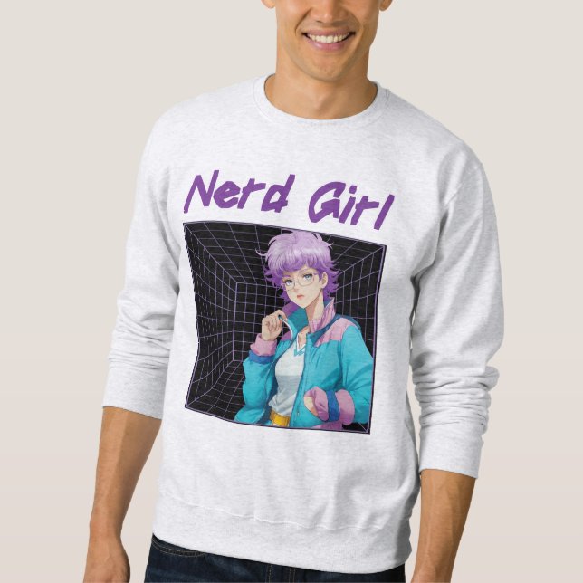 Moletom Garota Nerd  (Frente)