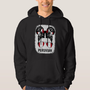 Moletom Garota peruana Bandeira Peru Patrimônio Hispânico