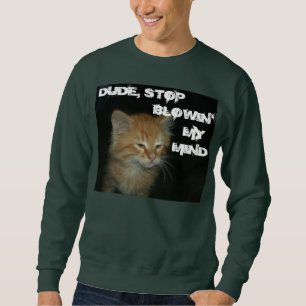Moletom Gatinho do "PARADA BLOWIN GAJO camisola dos homens
