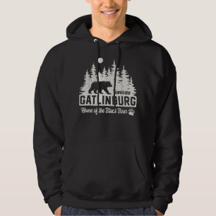 Moletom Gatlinburg Tennessee Black Bear Enfumaçado Mounta