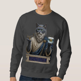 Moletom Gato Azul Russo Arquimedes