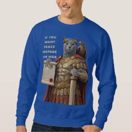 Moletom Gato Azul Russo César