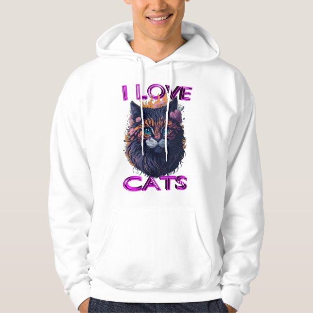 Moletom Gato bonito s5 (Frente)