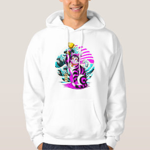 Moletom Gato da Onda Vitoriosa - Presente para Gamer Japon