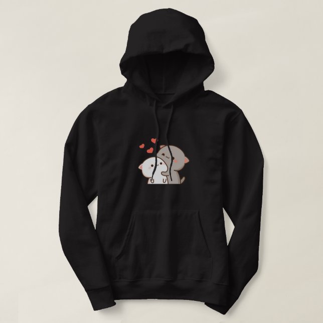 Moletom Gato de Pêssego de Mochi Cugado (Frente do Design)