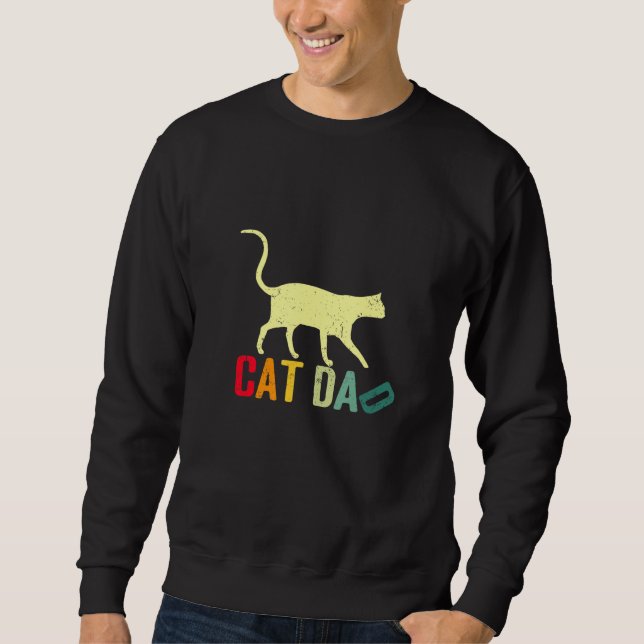 Moletom Gato do estilo de colheita de Pais (Frente)