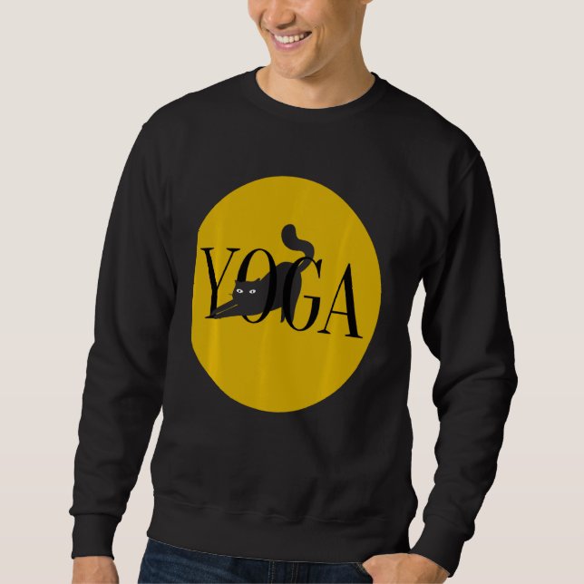 Moletom Gato Doce Que Amplia Ideia (Frente)