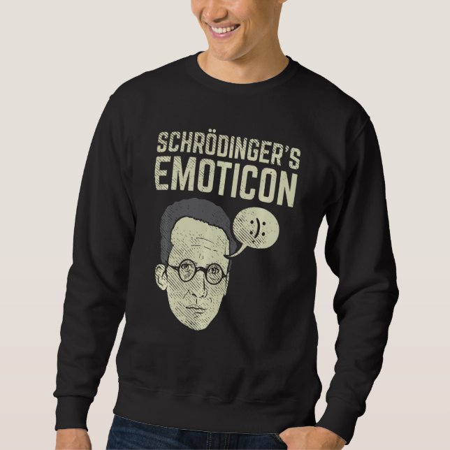 Moletom Gato dos Schrodingers de Física Quântica (Frente)
