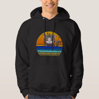 Moletom Gato — Estilo de Retro 80s | Presente Vintage