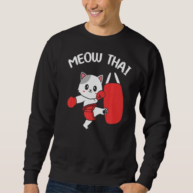 Moletom Gato Gato-de-Corte Tailandês (Frente)
