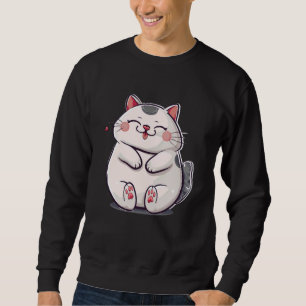 Moletom Gato Gelado De Gatinho De Arte Em Quadrinhos