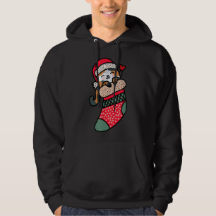 Moletom Gato Kawaii Calico Bonito Na Meia De Natal