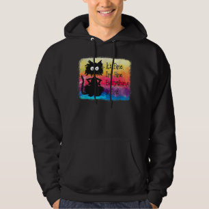 Moletom Gato Kawaii Gato preto japonês Gato de animação em