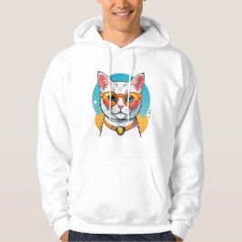 Moletom Gato Legal de Óculos de Sol