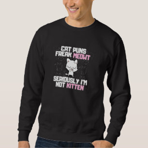 Moletom Gato Miowten Kitten Adulto Humor Graphic Novelty W