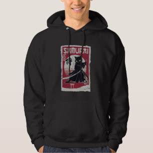 Moletom Gato Ninja Samurai Arte Japonês Antigo Bloco de Ma