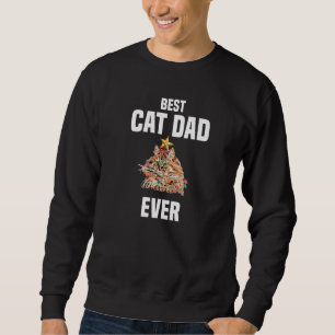 Moletom Gato persa fofo com luzes de fada Melhor Pai de Ga