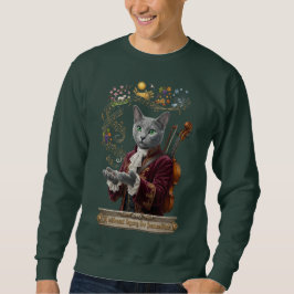 Moletom Gato Russian Blue Vivaldi: Um Legado Vibrante
