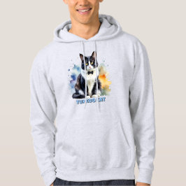 Moletom Gato Smoking Elegante