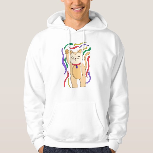 Moletom Gato Sortudo (Frente)