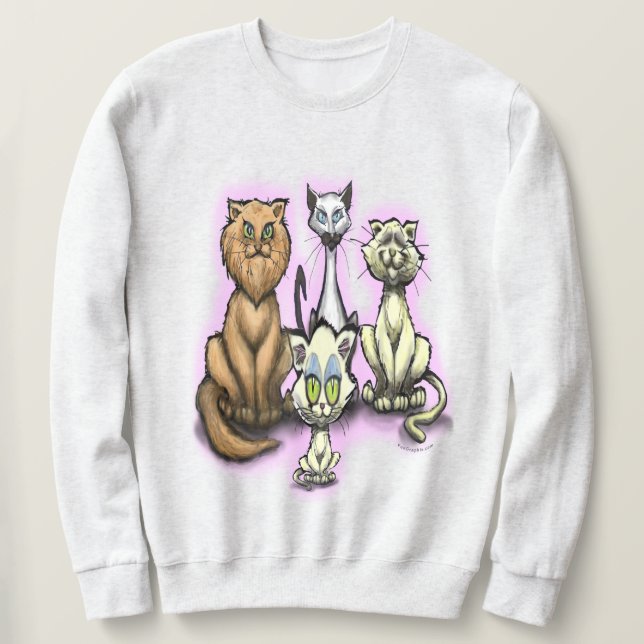 Moletom Gatos (Frente do Design)