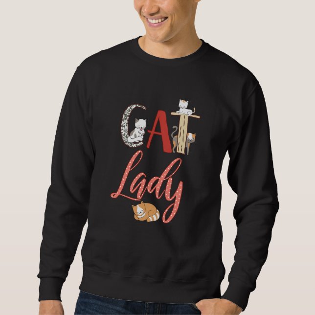 Moletom Gatos - Gato de Gato do Lover (Frente)