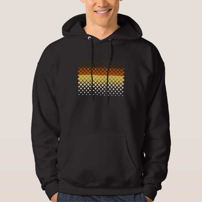 Moletom Gay Bear Flag Argyle Gradient Diamonds Faded Pride (Frente)