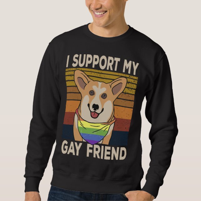 Moletom Gay Corgi Dog 777 (Frente)