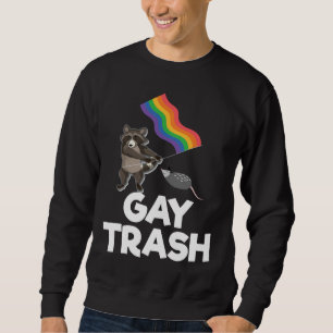 Moletom Gay Trash Amante de os animais Engraçado Whispe