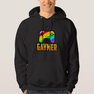 Moletom Gaymer Lgbtqia Gamer Rainbow Game Controller Vídeo