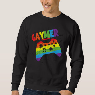 Moletom Gaymer Pride Gay Lgbt Rainbow Gamer Flag